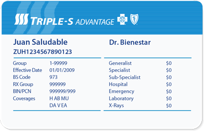 Triple-S Advantage Card